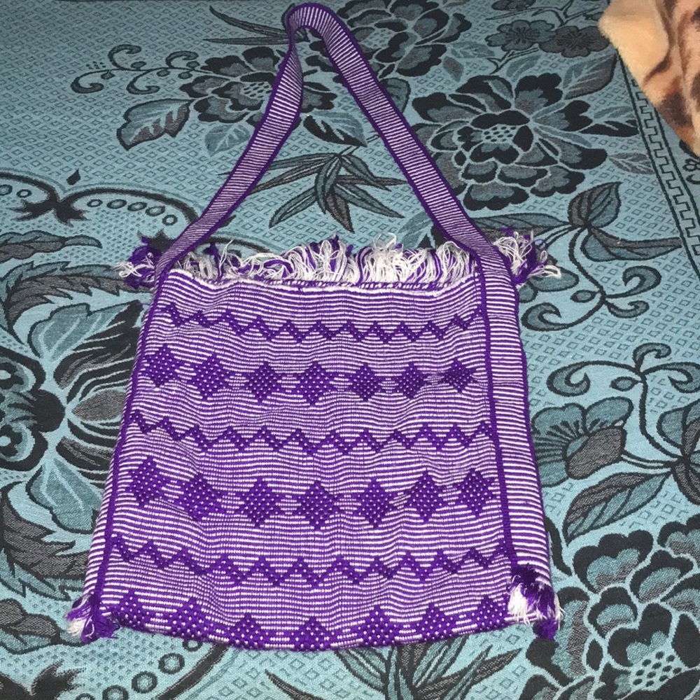 Really cute purple cross body bag